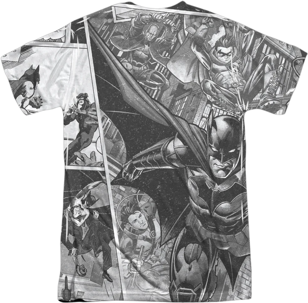 80th Anniversary Collage Batman T-Shirt - Image 3