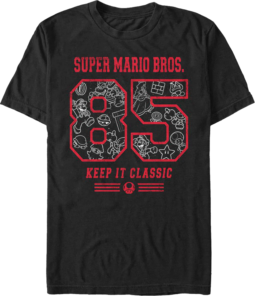 85 Keep It Classic Super Mario Bros. T-Shirt