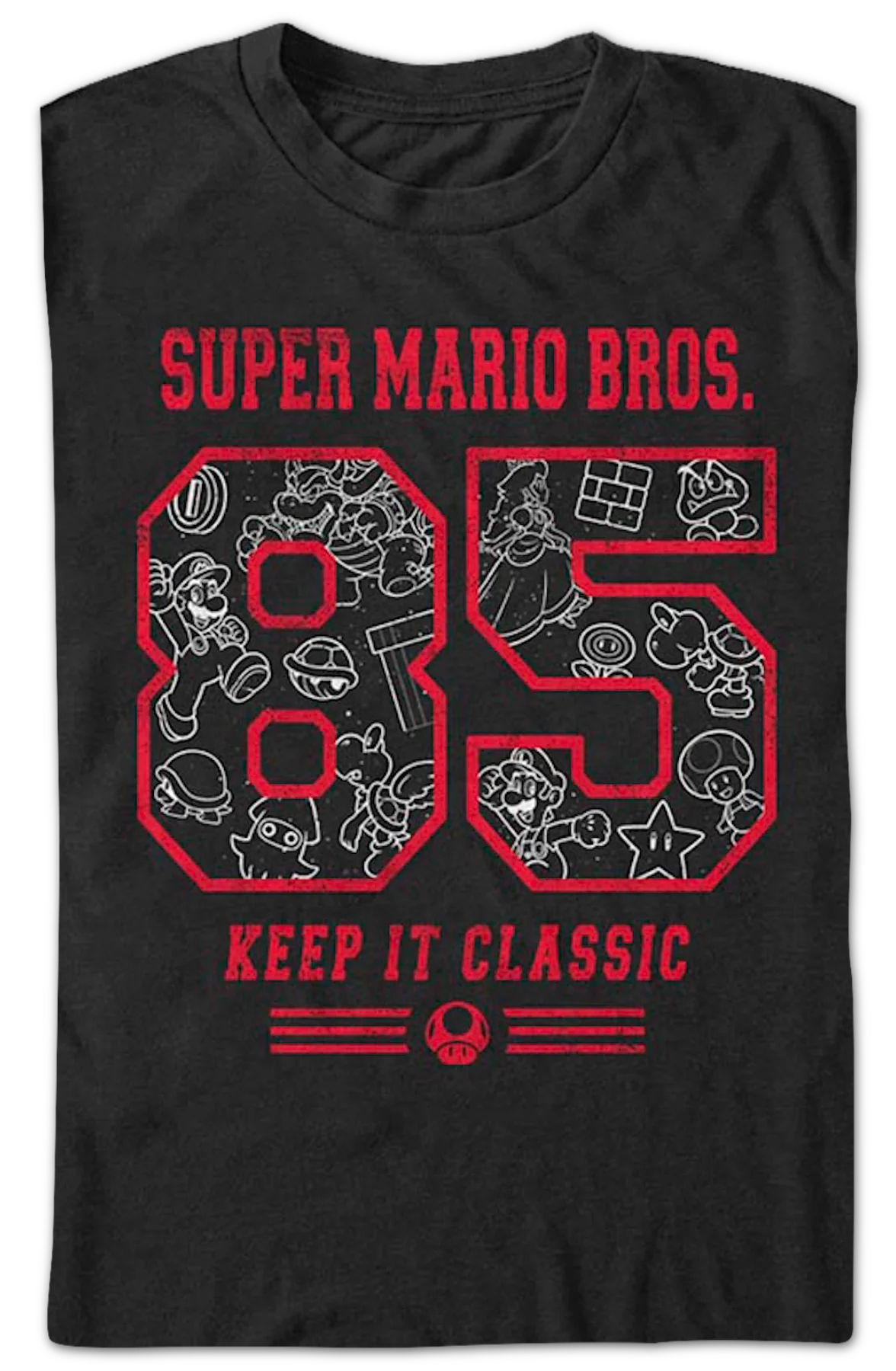 85 Keep It Classic Super Mario Bros. T-Shirt - Image 2