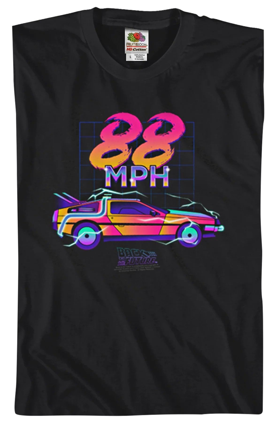 88 MPH Back To The Future T-Shirt - Image 2