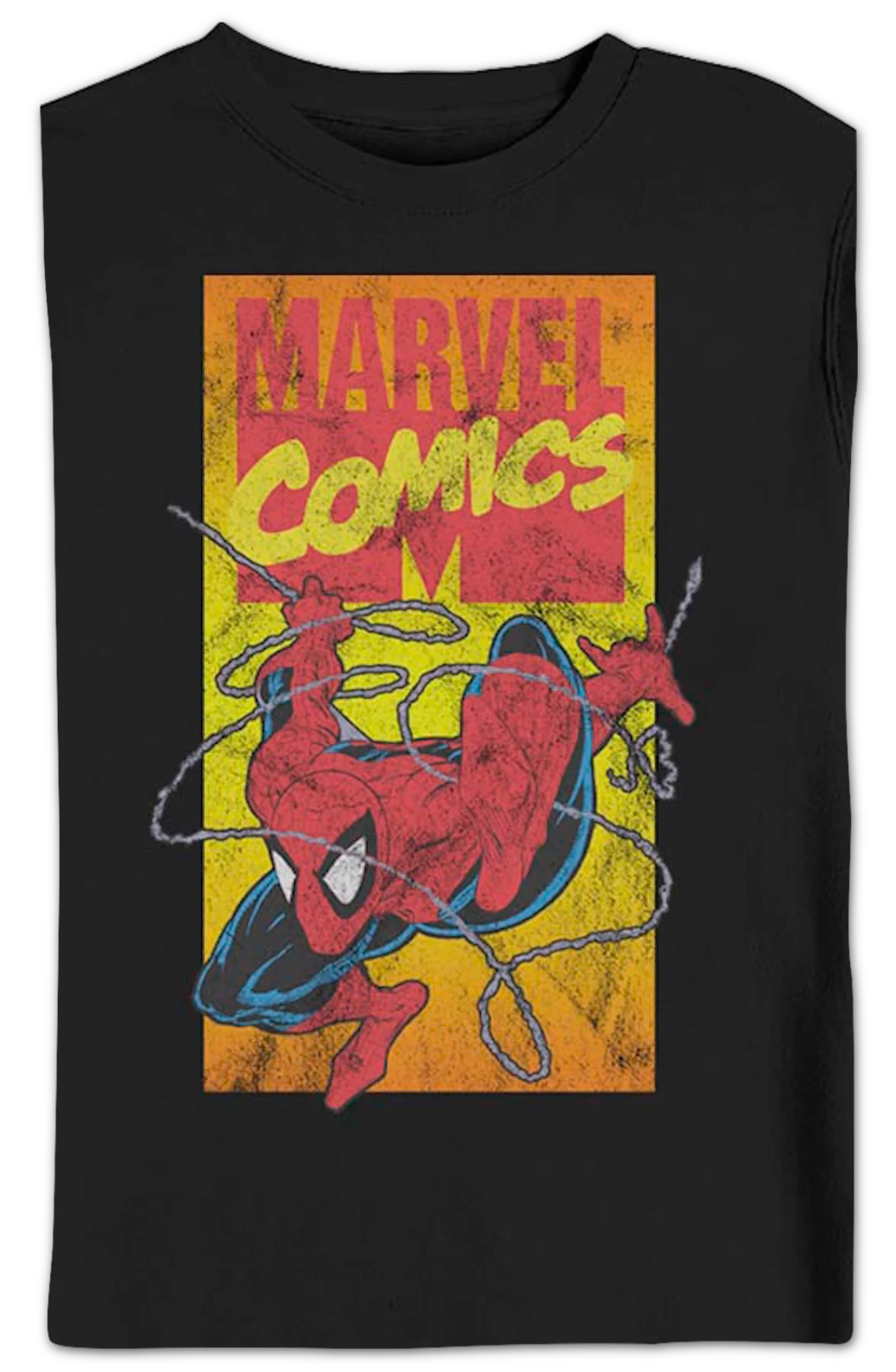 90s Marvel Comics Logo Spider-Man Sweatshirt - Image 2