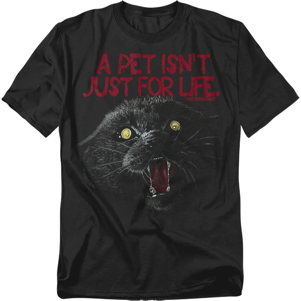 A Pet Isn't Just For Life Pet Sematary T-Shirt - Image 2