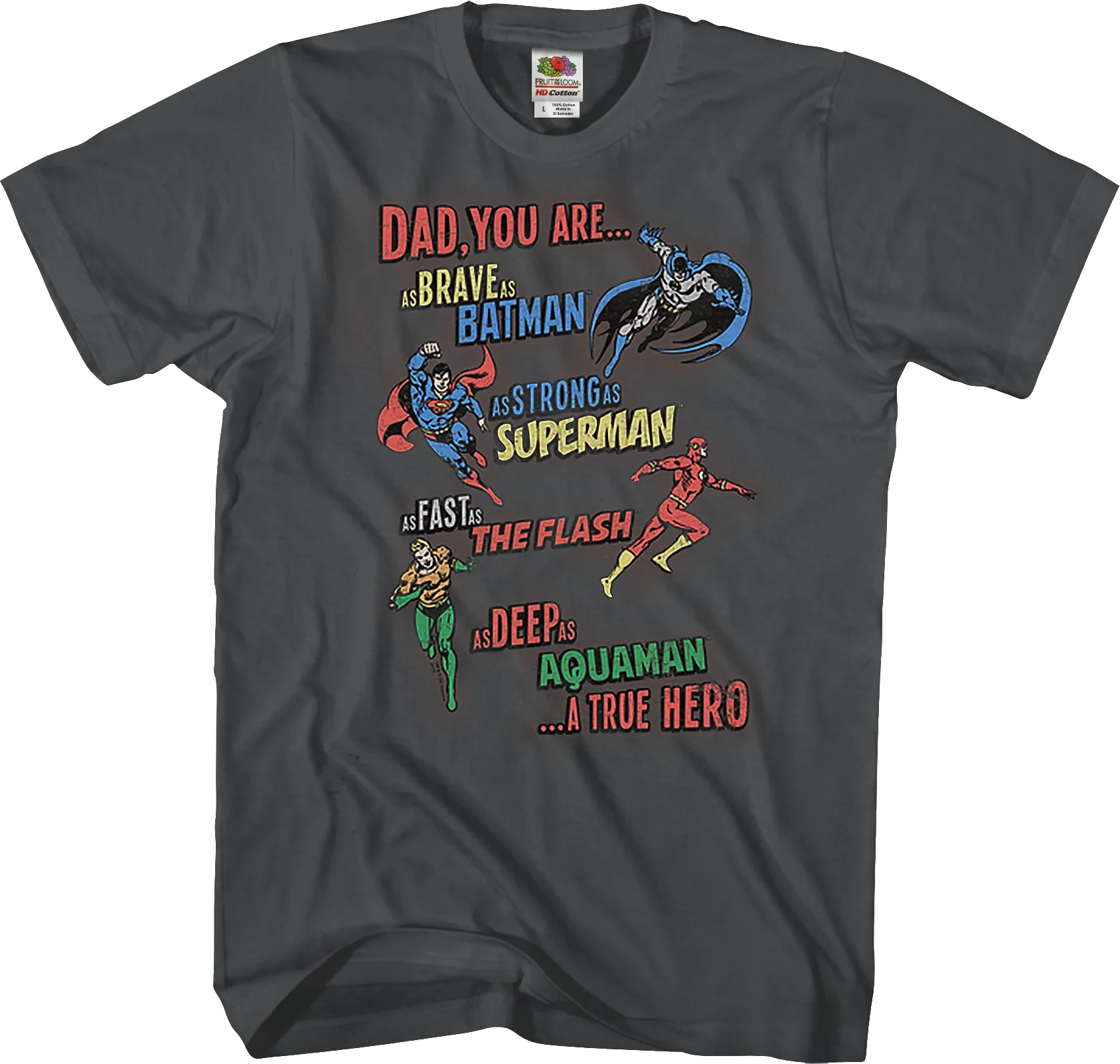 A True Hero Justice League Father's Day T-Shirt
