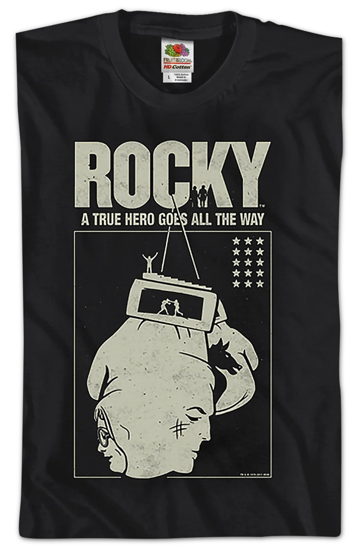 A True Hero Rocky T-Shirt - Image 2