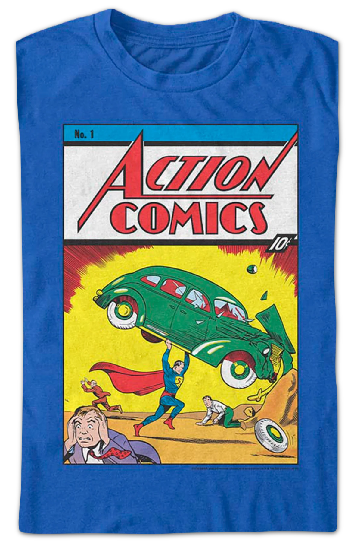 Action Comics #1 Superman T-Shirt - Image 2