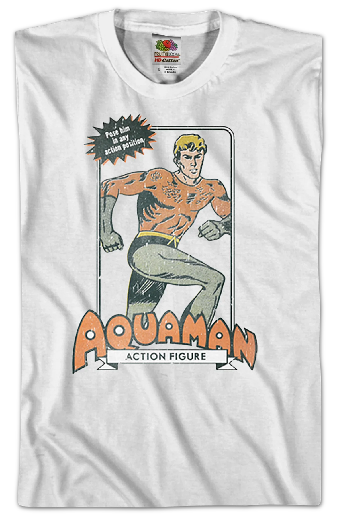 Action Figure Aquaman T-Shirt - Image 2