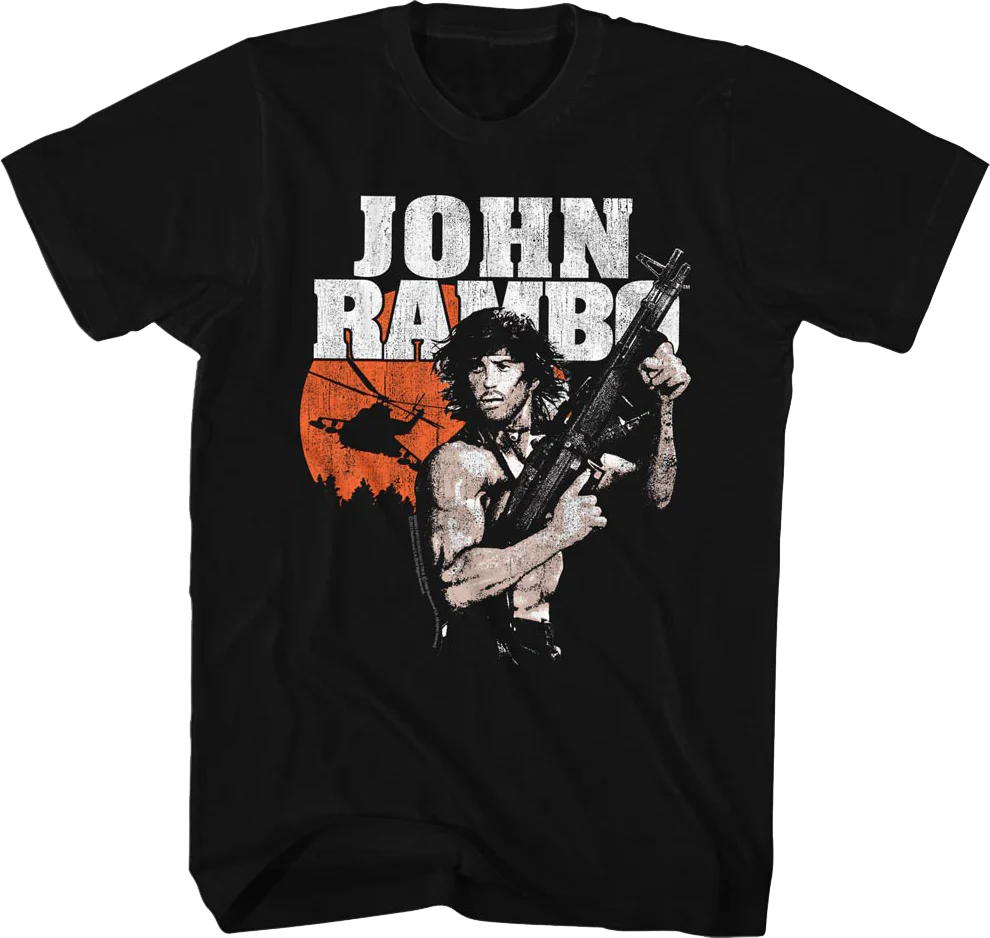 Action Pose Rambo T-Shirt