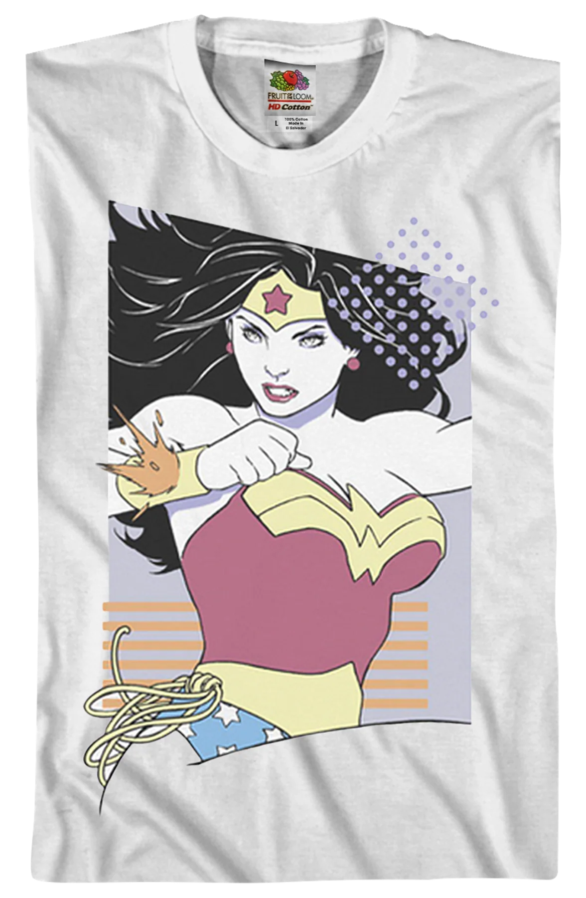 Action Pose Wonder Woman T-Shirt - Image 2
