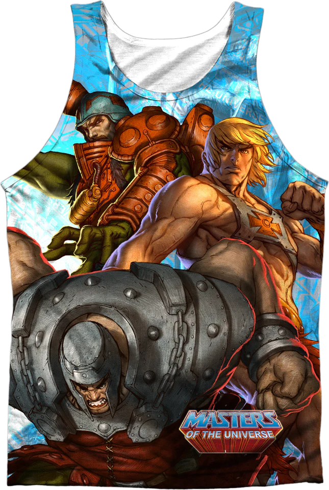 Action Poses Masters of the Universe Tank Top