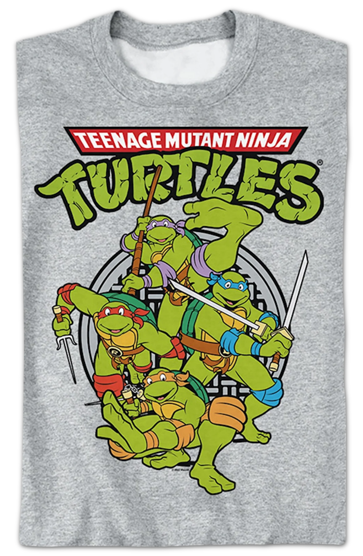 Action Poses Teenage Mutant Ninja Turtles Sweatshirt - Image 2