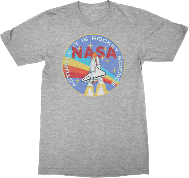 Actually It Is Rocket Science NASA T-Shirt