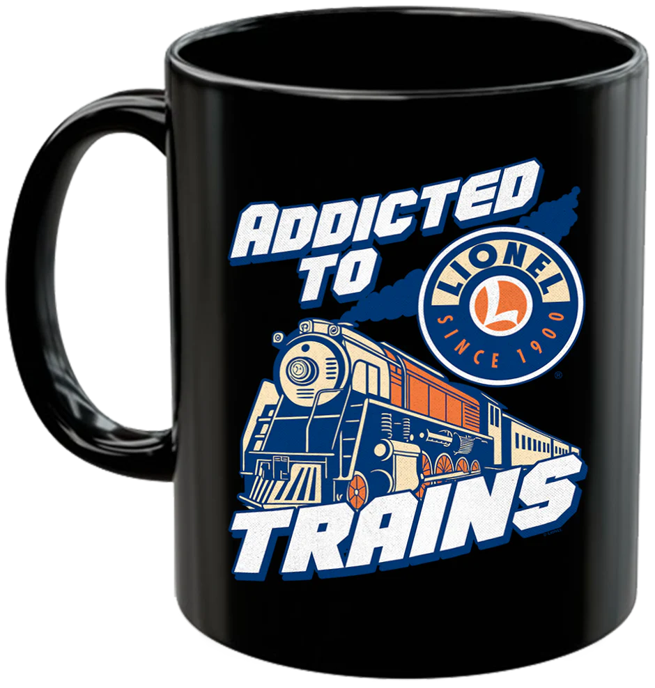 Addicted Lionel Trains Coffee Mug