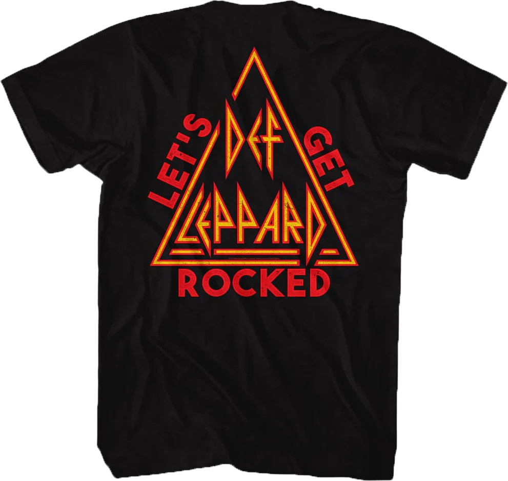 Adrenalize World Tour Def Leppard T-Shirt - Image 3
