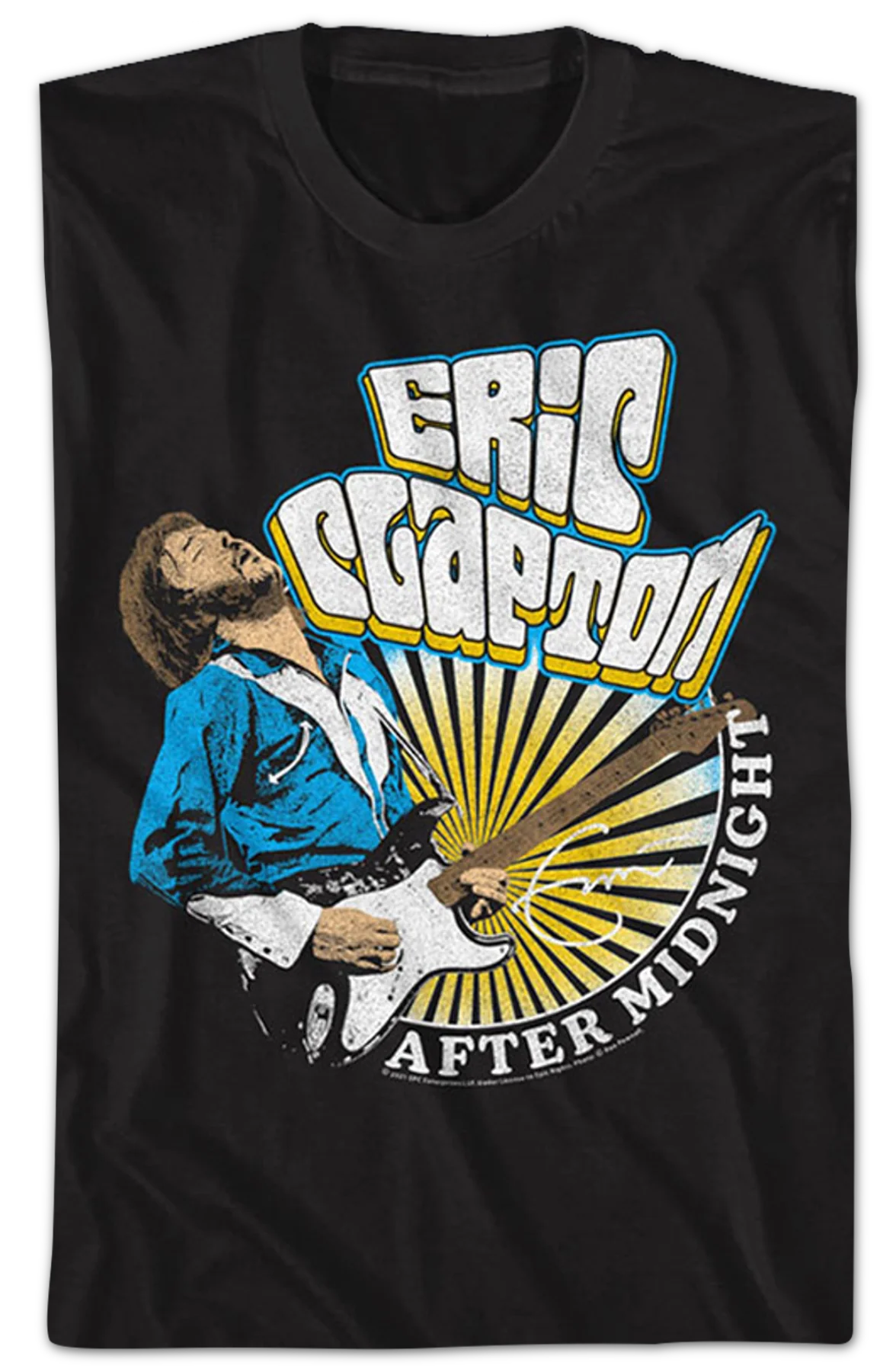 After Midnight Eric Clapton T-Shirt - Image 2