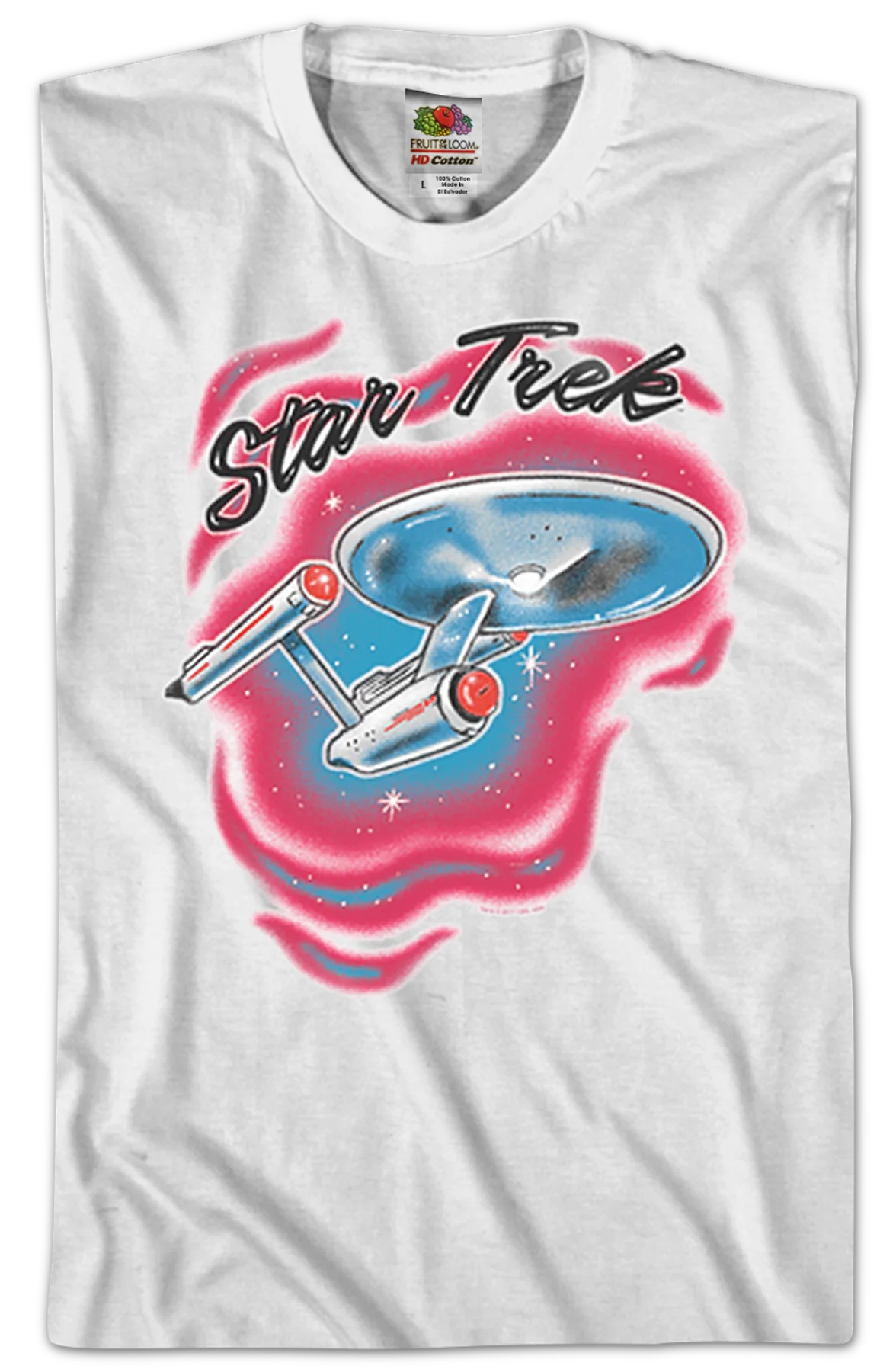 Airbrush Star Trek T-Shirt