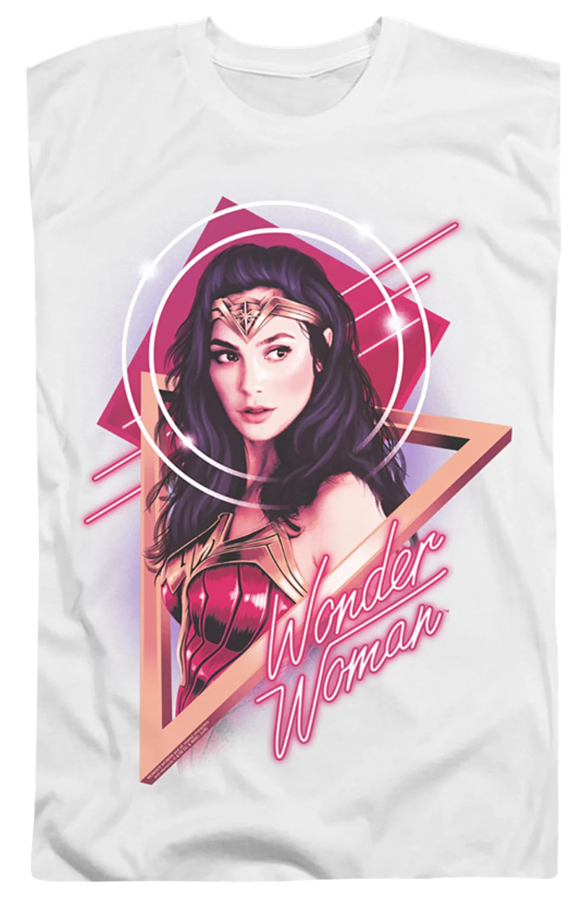 Airbrush Wonder Woman 1984 T-Shirt - Image 2
