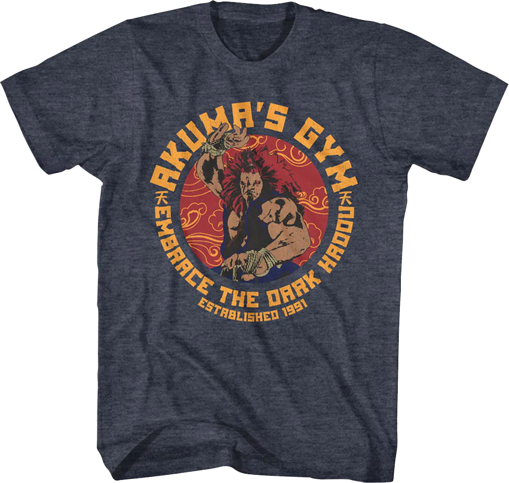 Akuma's Gym Street Fighter T-Shirt