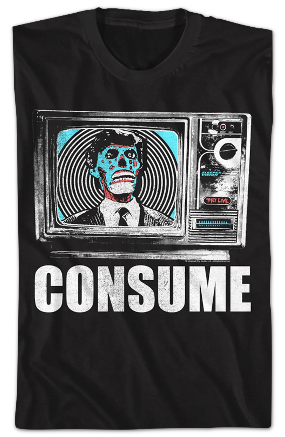 Alien Consume They Live T-Shirt - Image 2