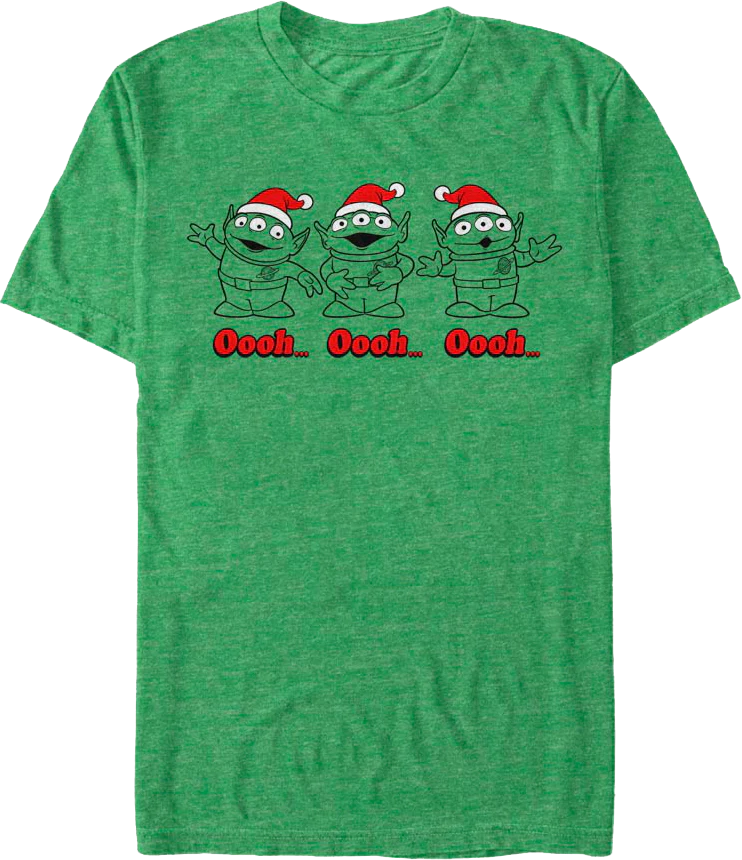 Aliens Christmas Carol Toy Story T-Shirt