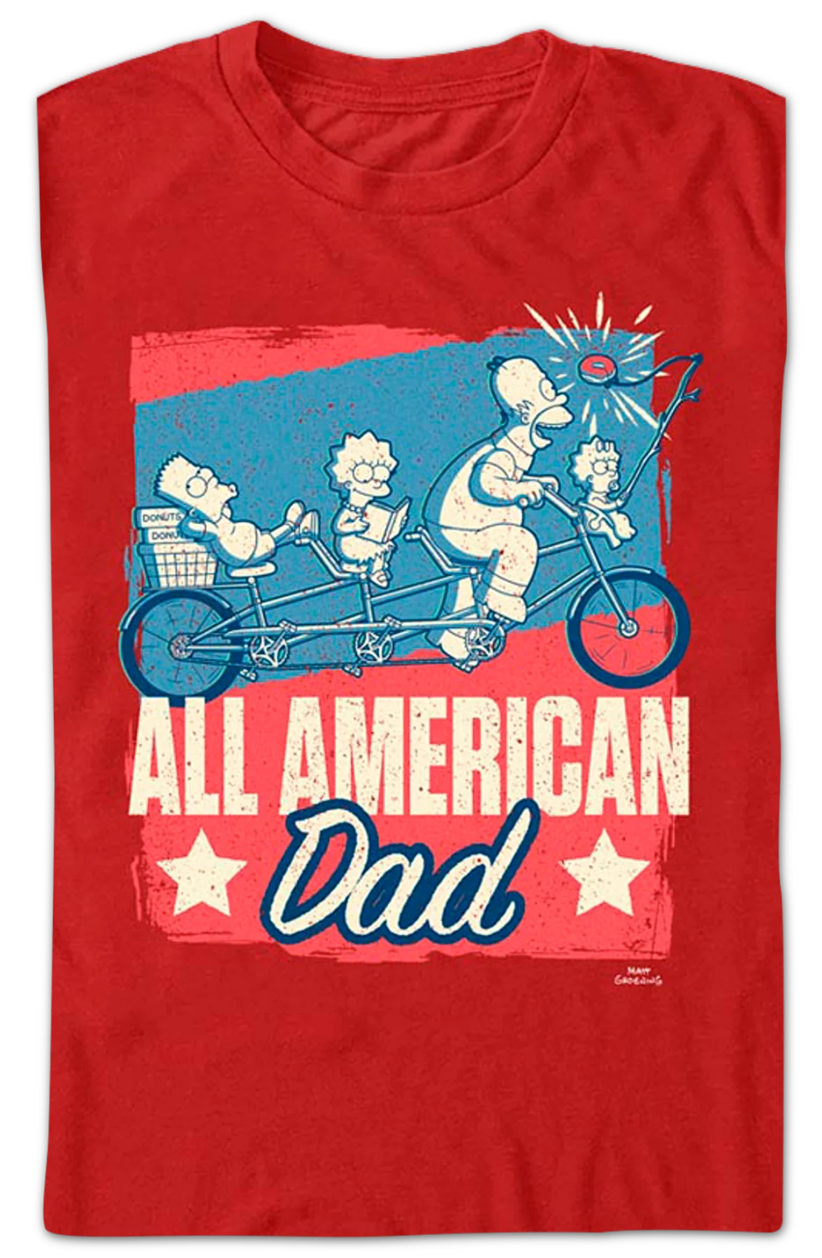 All American Dad The Simpsons T-Shirt - Image 2