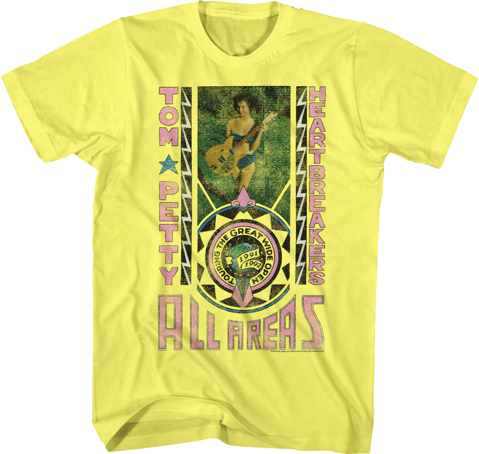 All Areas Access Tom Petty & The Heartbreakers T-Shirt