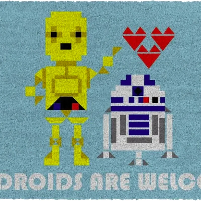 All Droids Are Welcome Star Wars Doormat