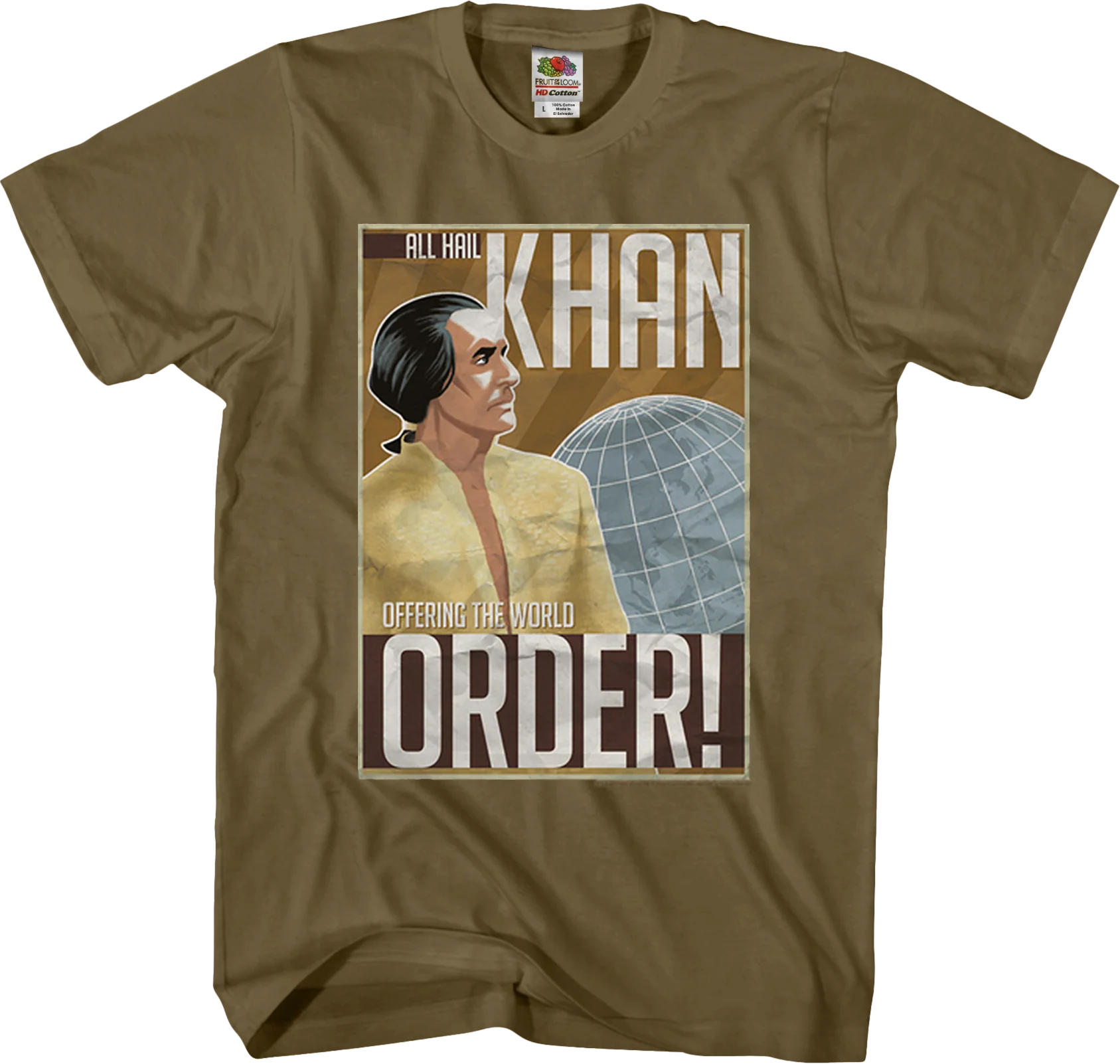 All Hail Kahn Star Trek T-Shirt