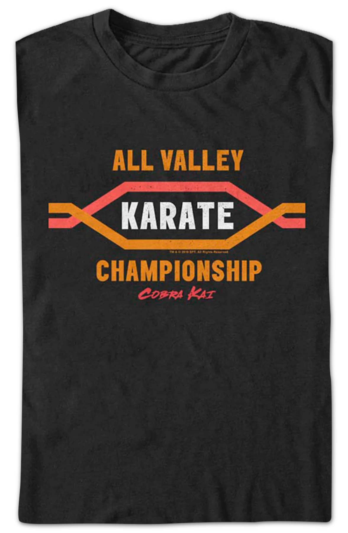 All Valley Karate Championship Cobra Kai T-Shirt - Image 2