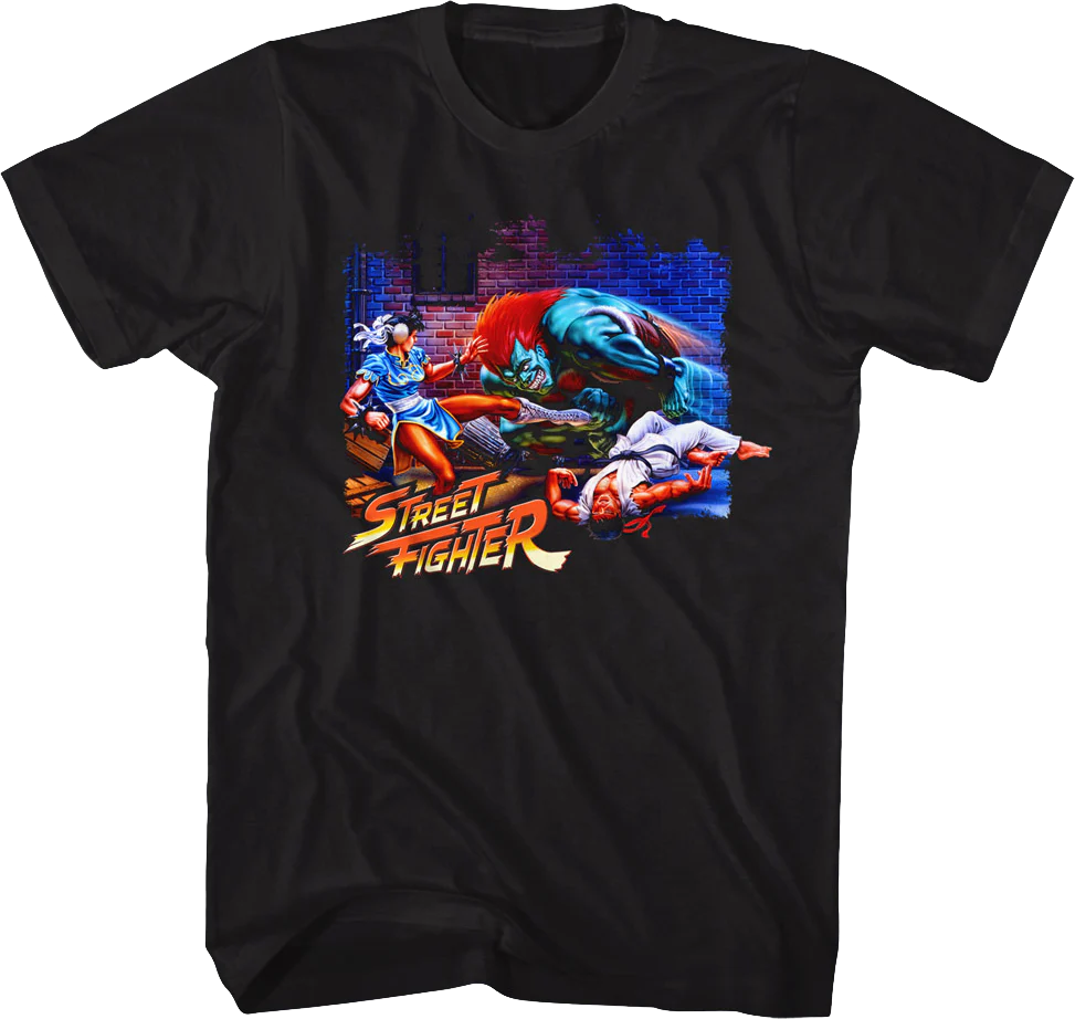 Alley Battle Street Fighter T-Shirt