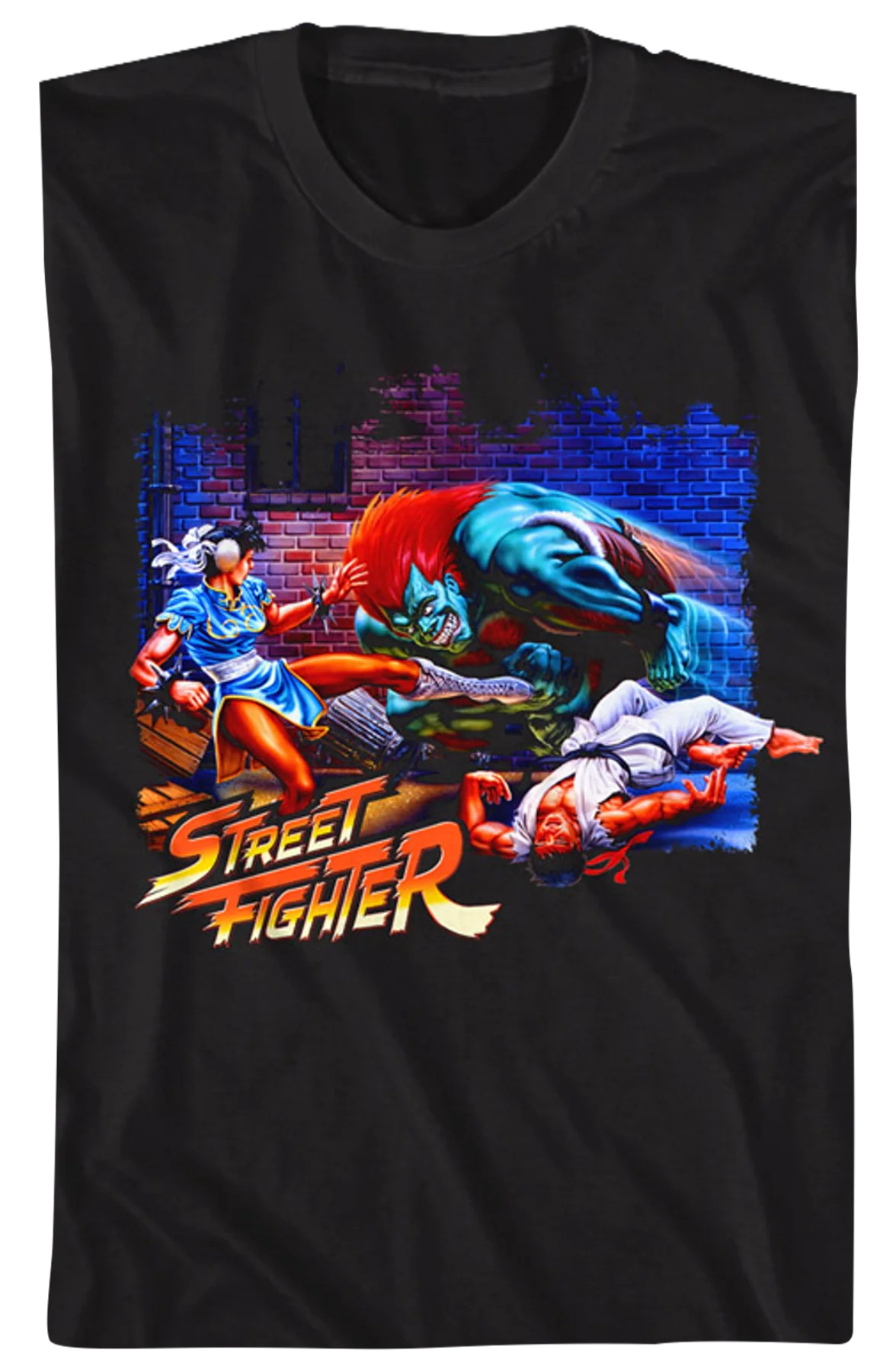 Alley Battle Street Fighter T-Shirt - Image 2