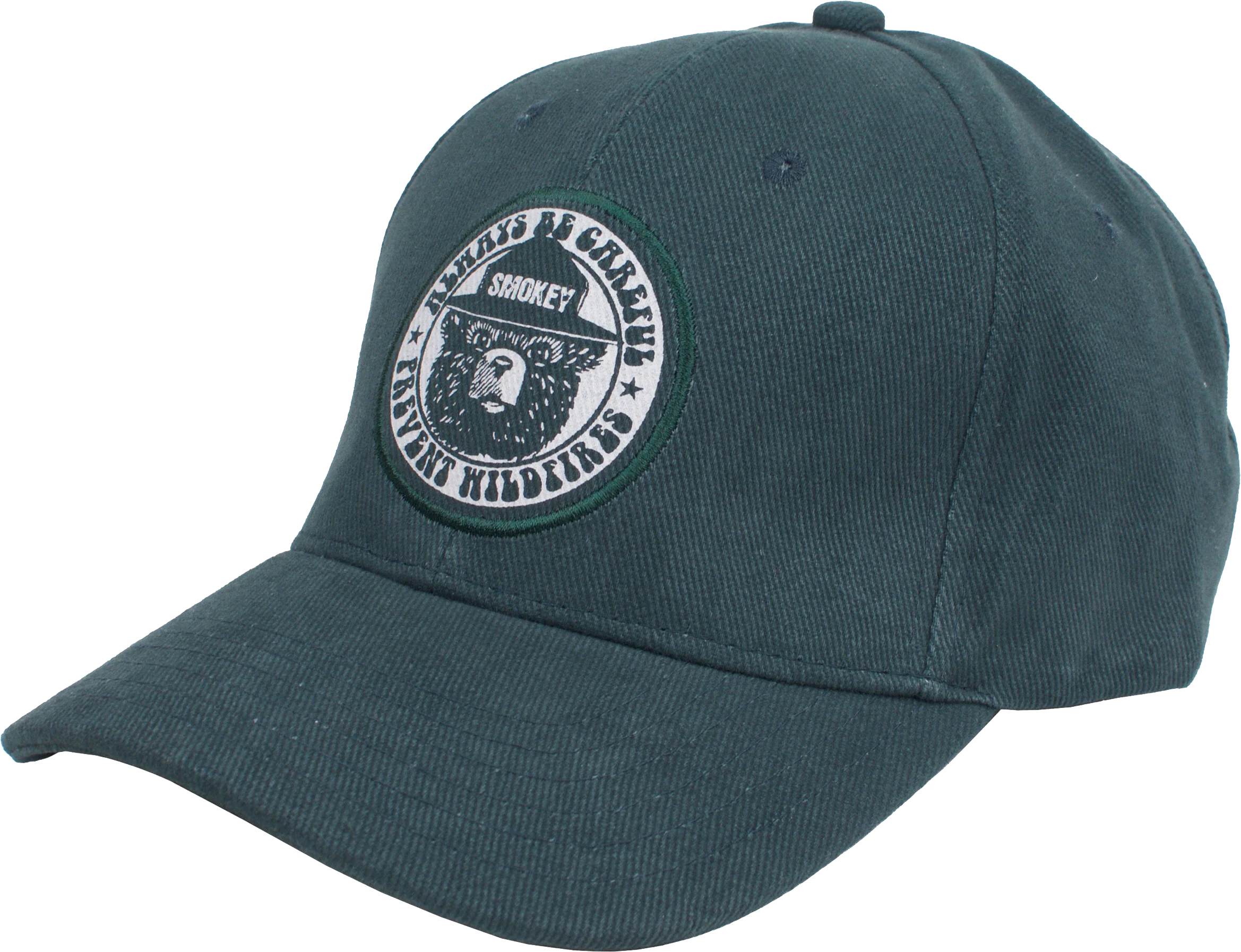 Always Be Careful Smokey Bear Adjustable Hat - Image 4