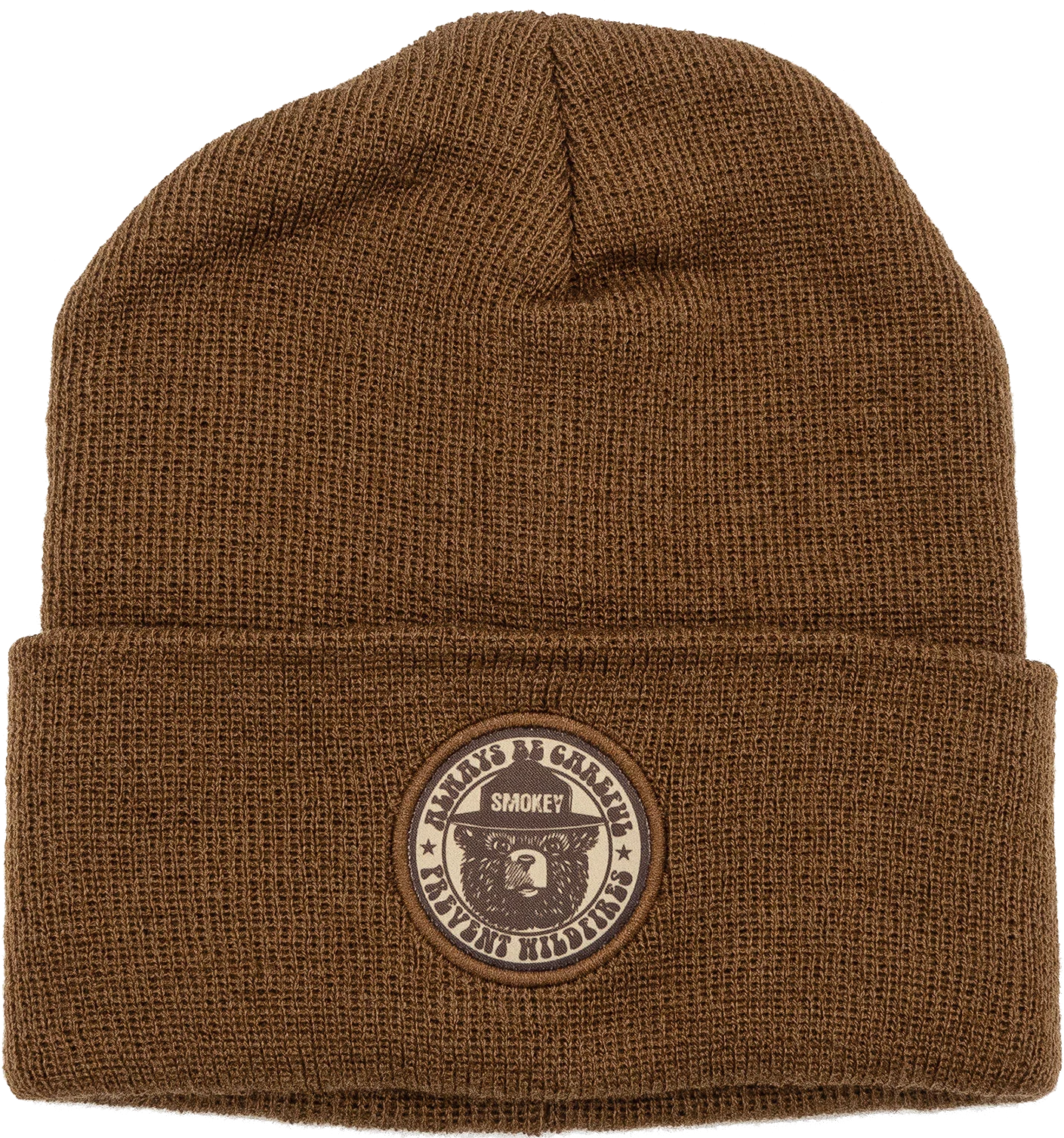 Always Be Careful Smokey Bear Cuff Beanie
