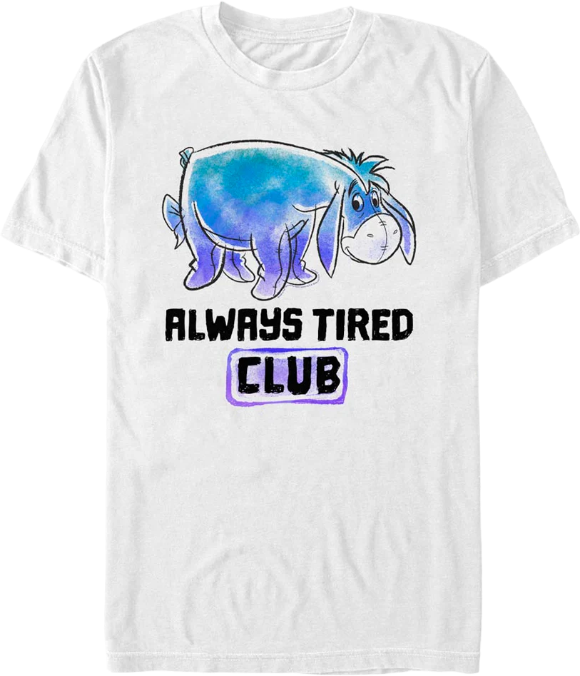 Always Tired Club Winnie The Pooh T-Shirt
