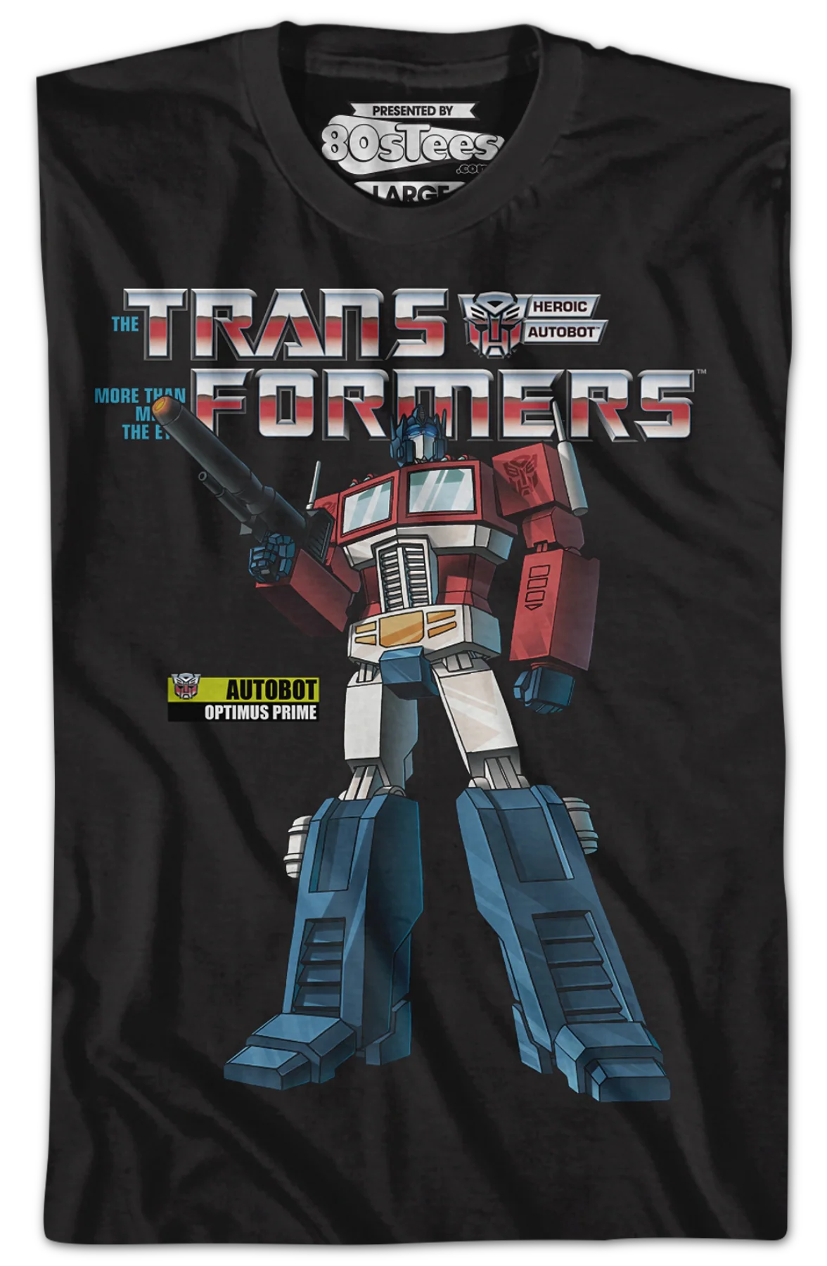 American Classics Heroic Autobot Optimus Prime Transformers T-Shirt - Image 2