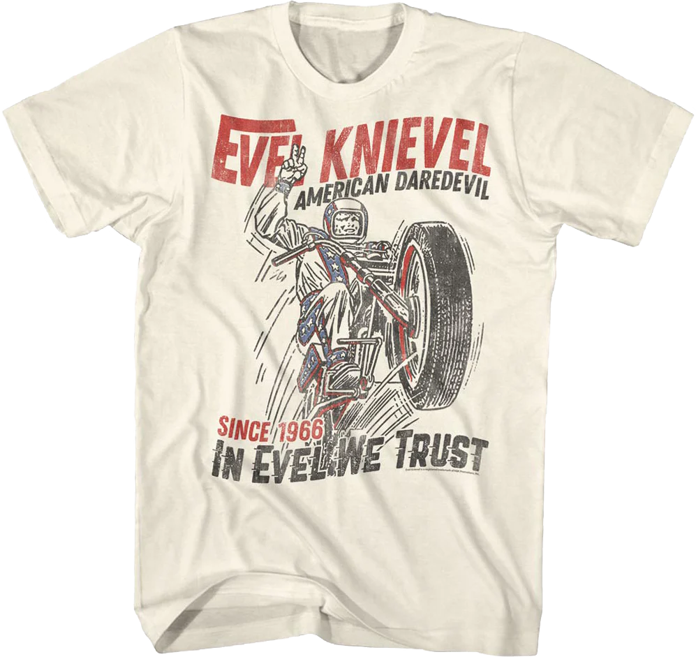 American Daredevil Evel Knievel T-Shirt