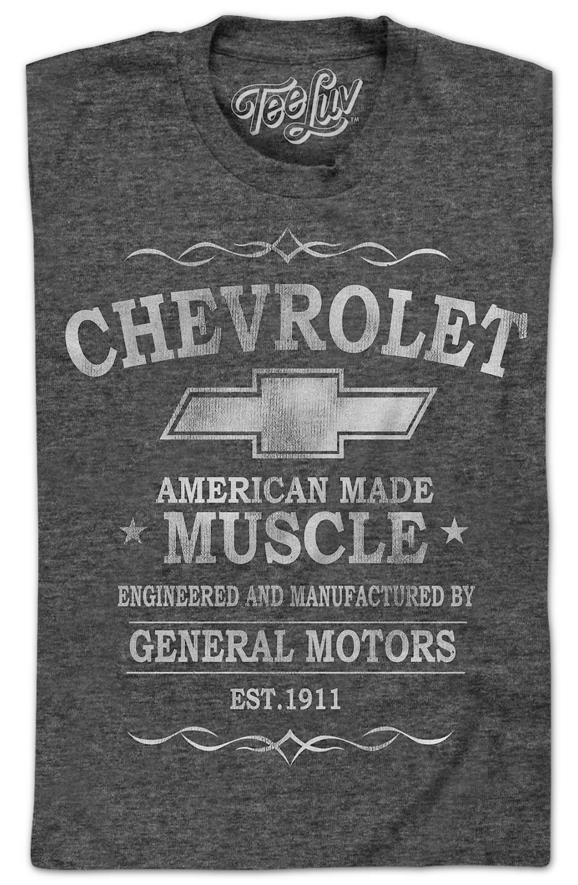 American Made Muscle Chevrolet T-Shirt - Image 2