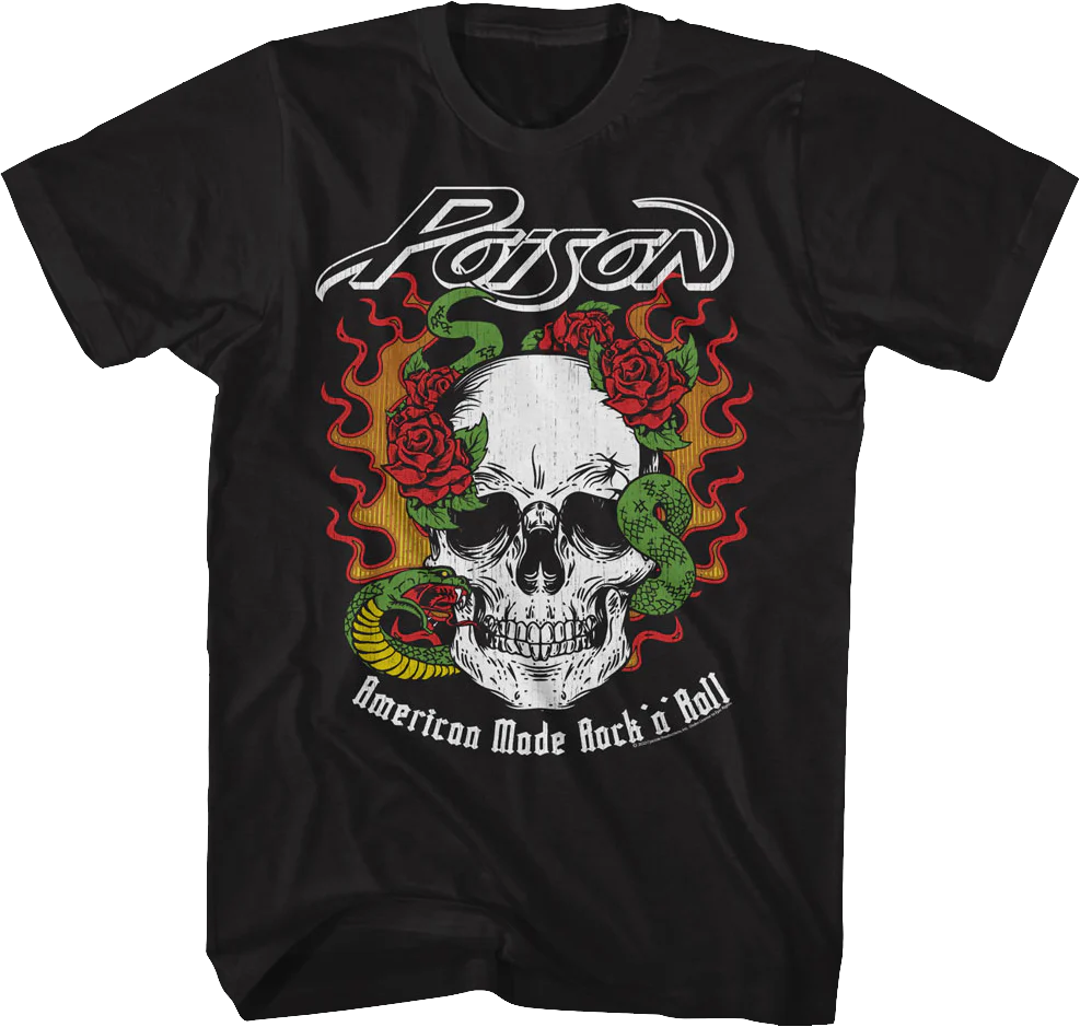 American Made Rock 'n' Roll Poison T-Shirt