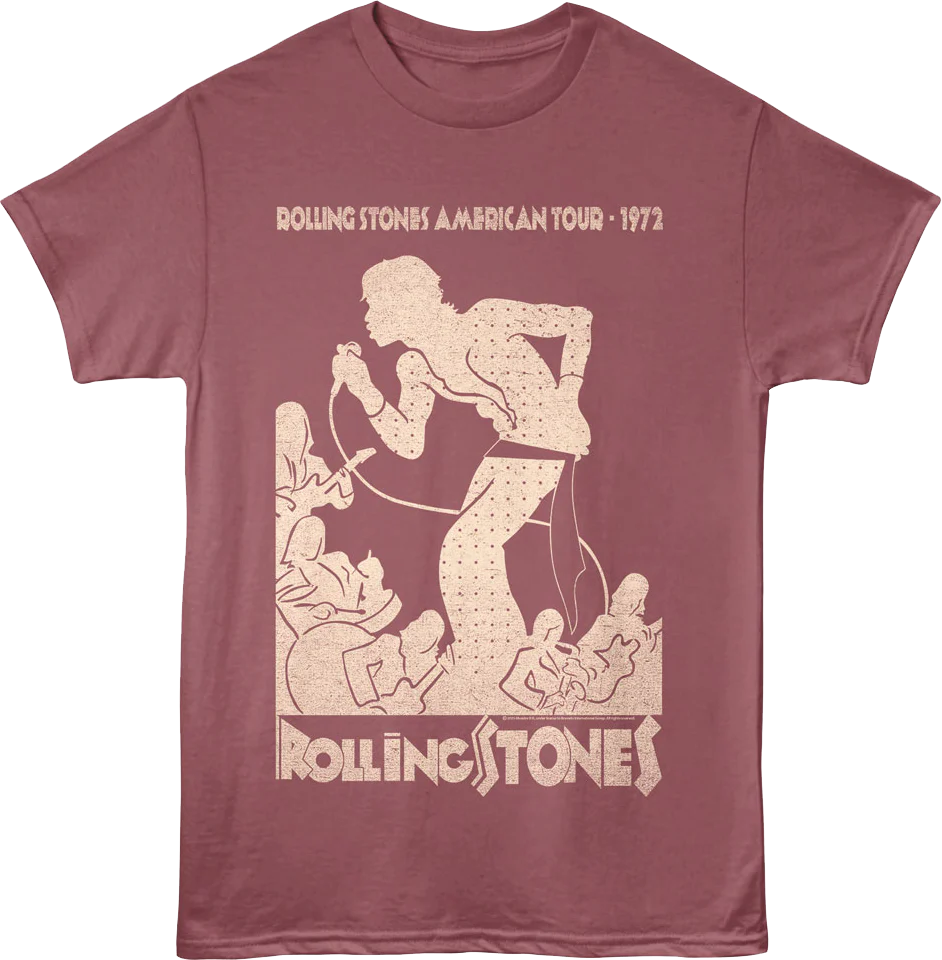 American Tour 1972 Rolling Stones T-Shirt