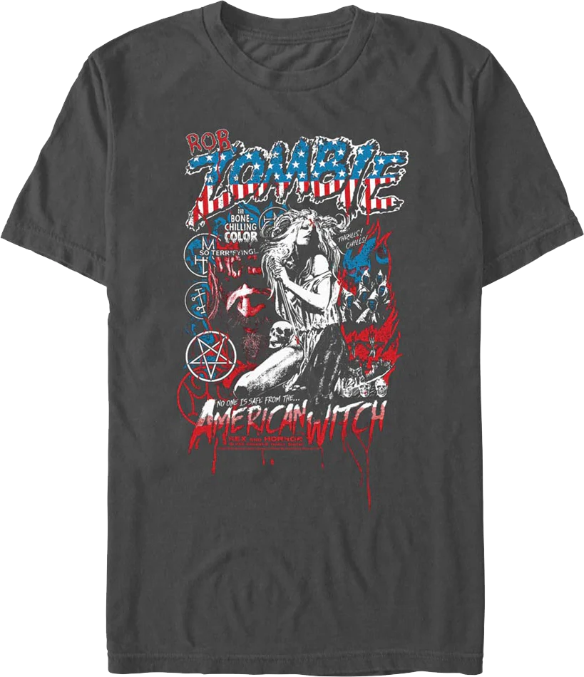 American Witch Rob Zombie T-Shirt