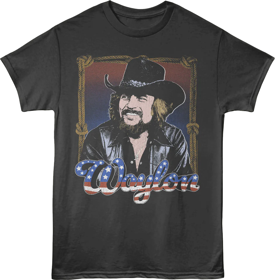 Americana Waylon Jennings T-Shirt