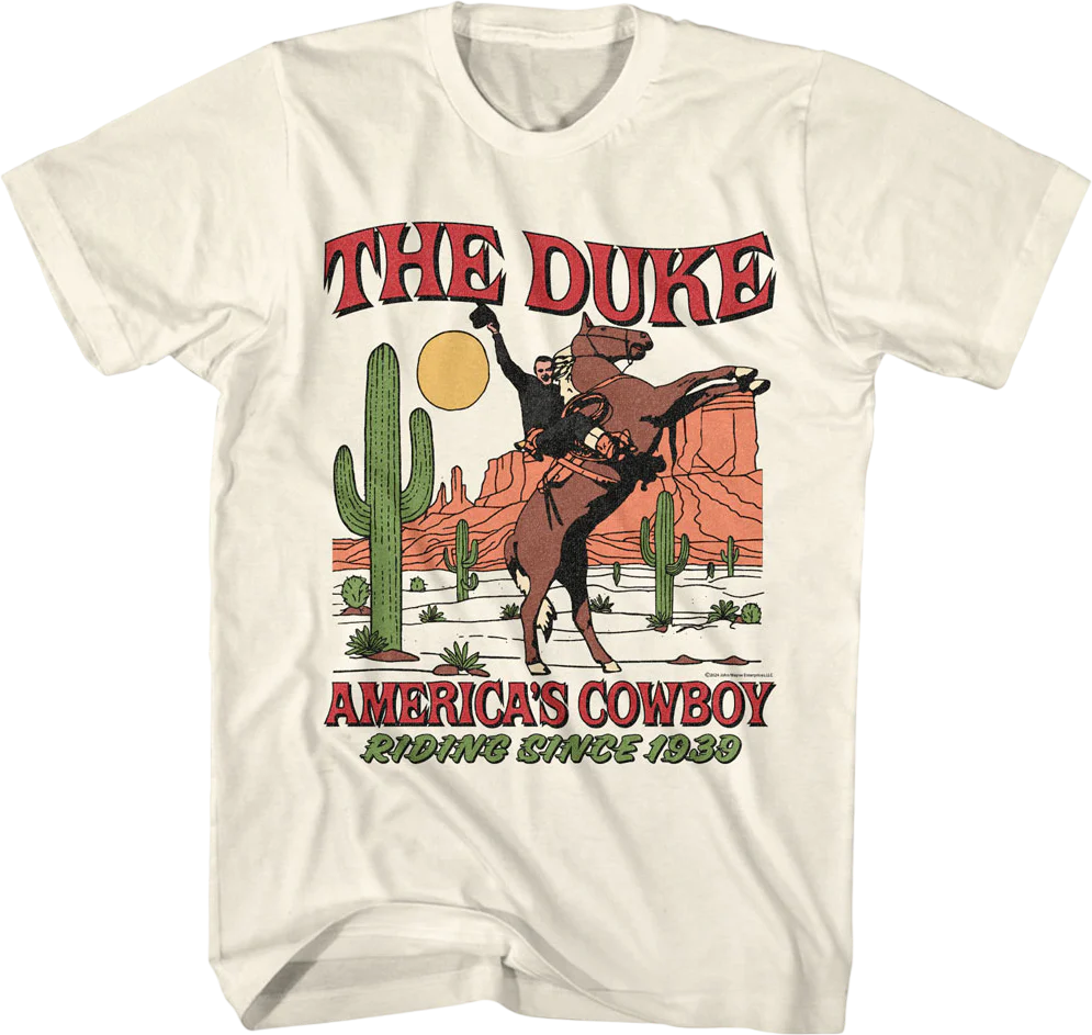 America's Cowboy John Wayne T-Shirt