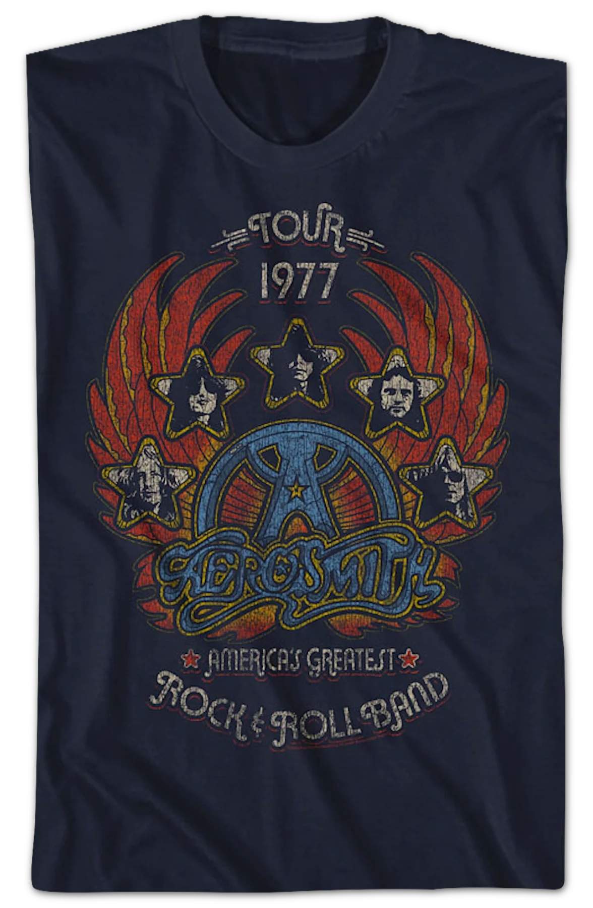 America's Greatest Rock & Roll Band Aerosmith T-Shirt - Image 2