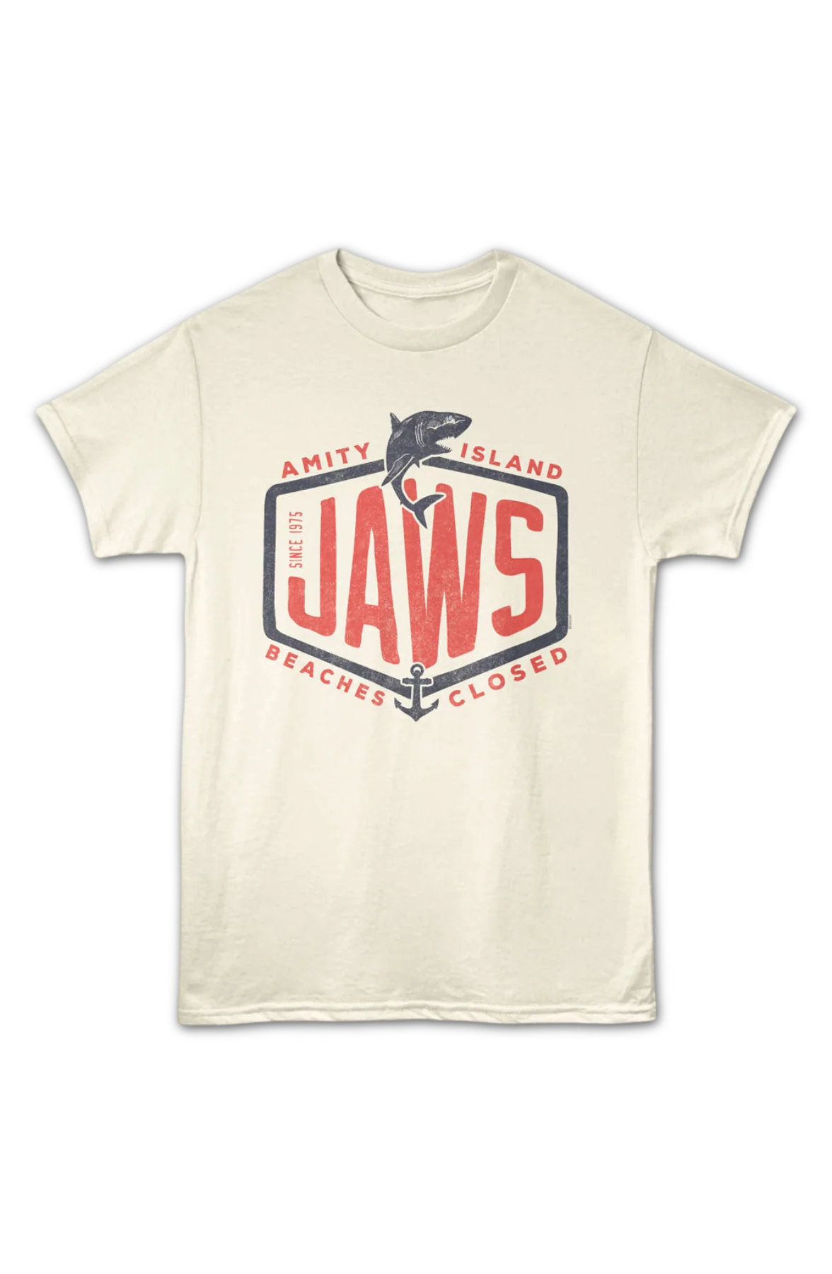 Amity Island Beaches Closed Jaws T-Shirt - Image 2