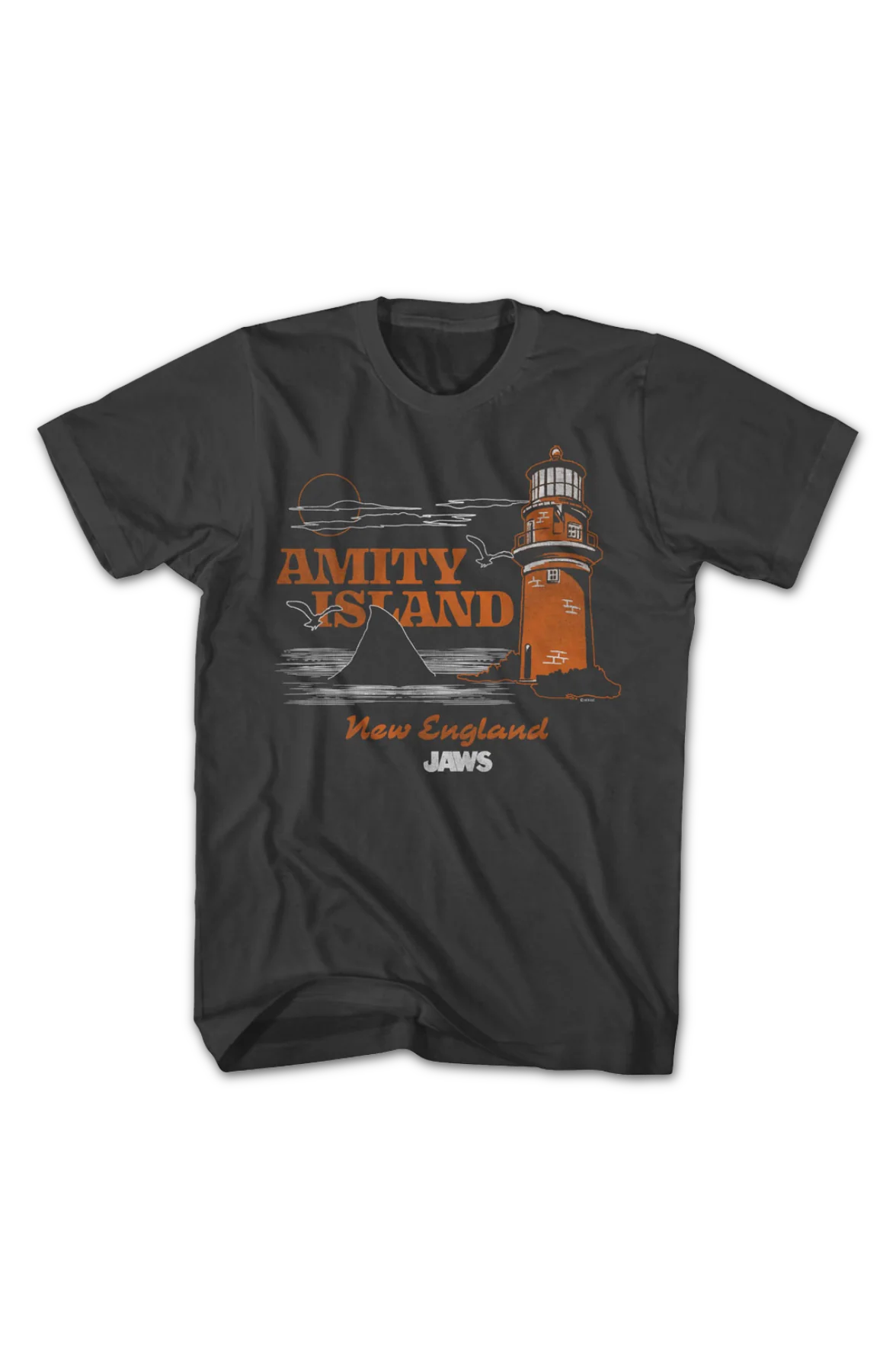 Amity Island Lighthouse Jaws T-Shirt - Image 2