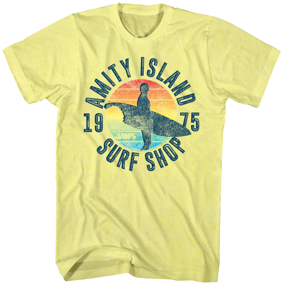 Amity Island Surf Shop Jaws T-Shirt