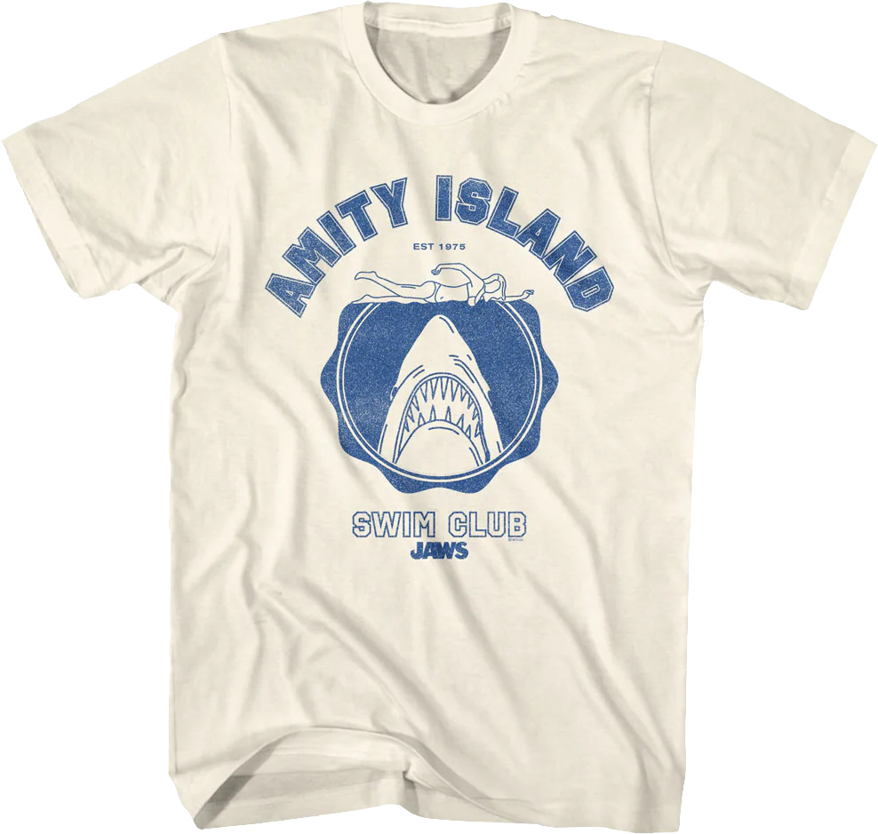Amity Island Swim Club Jaws T-Shirt