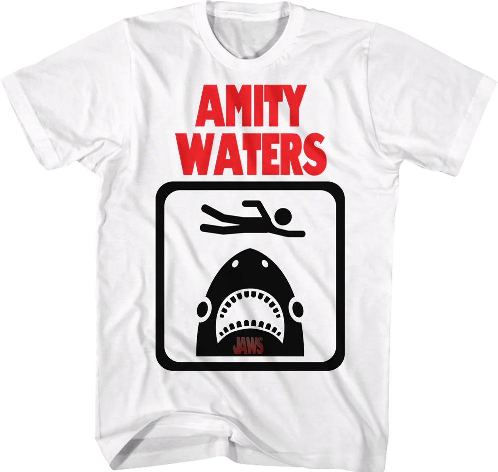 Amity Waters Jaws T-Shirt