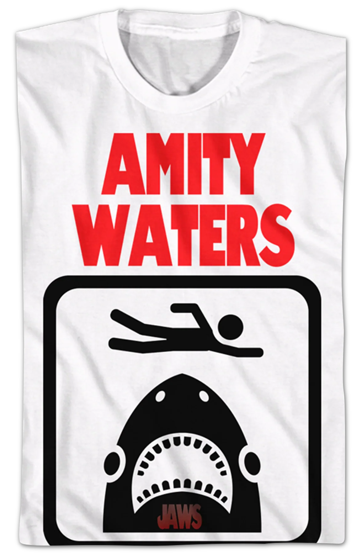 Amity Waters Jaws T-Shirt - Image 2