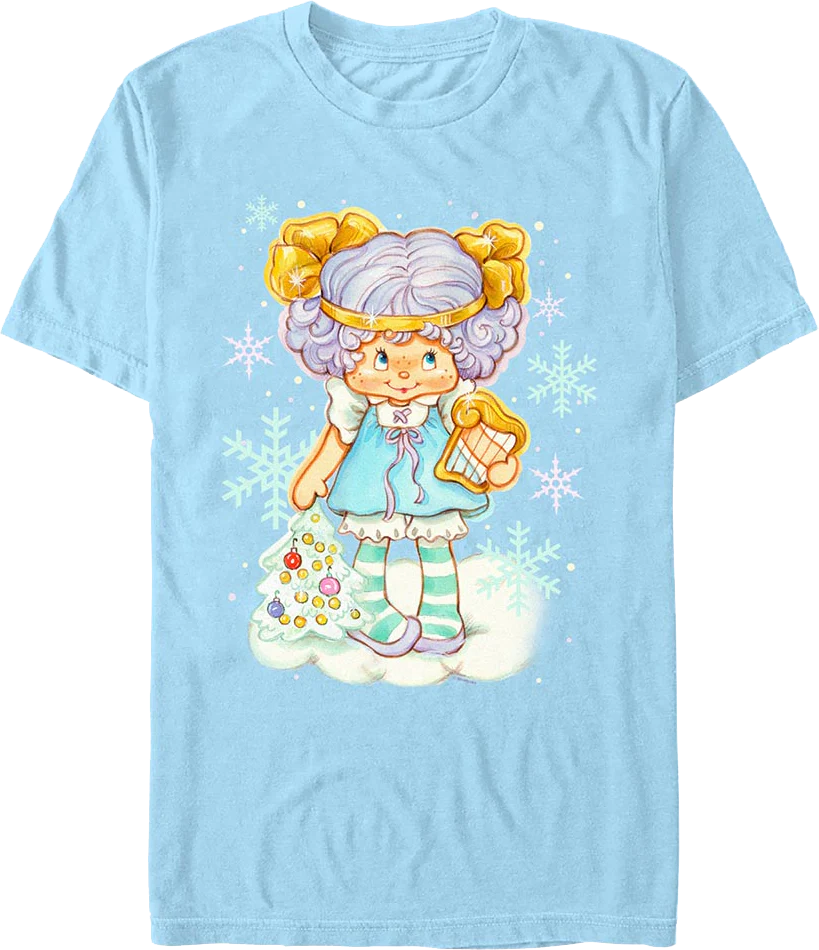Angel Cake Christmas Strawberry Shortcake T-Shirt