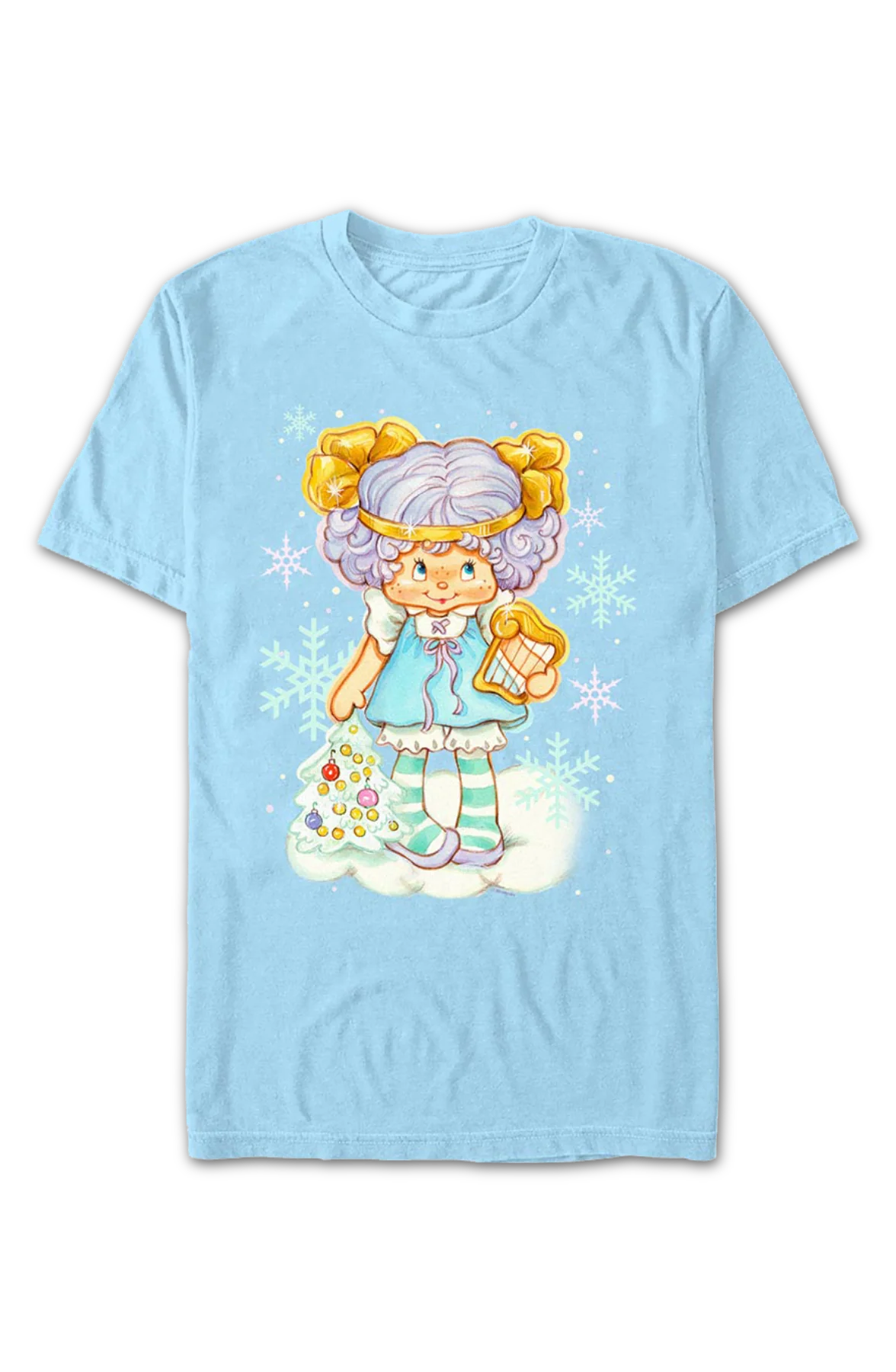 Angel Cake Christmas Strawberry Shortcake T-Shirt - Image 2